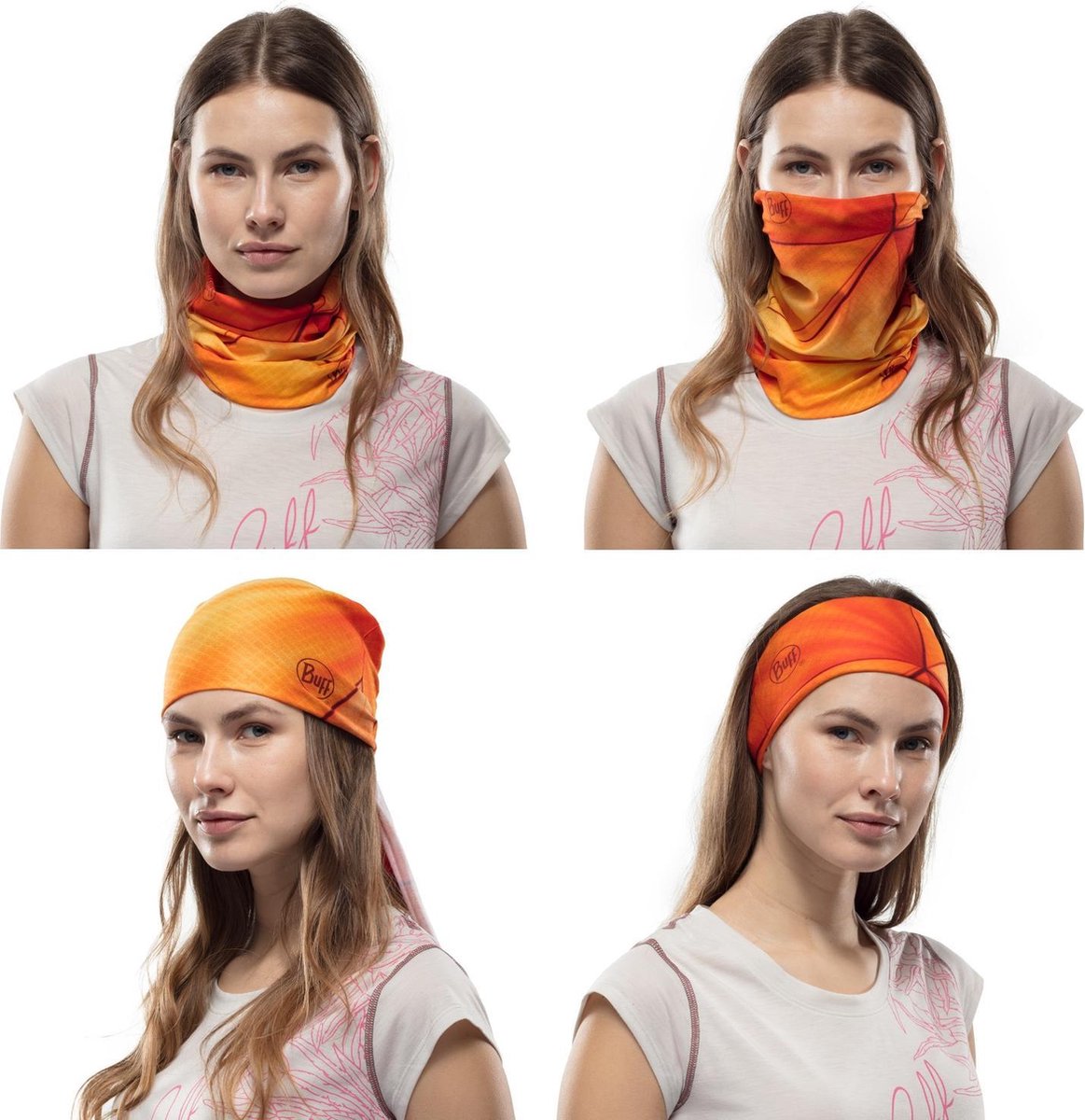 Buff Lw Merino Wool Solid Nekwarmer - Zwart