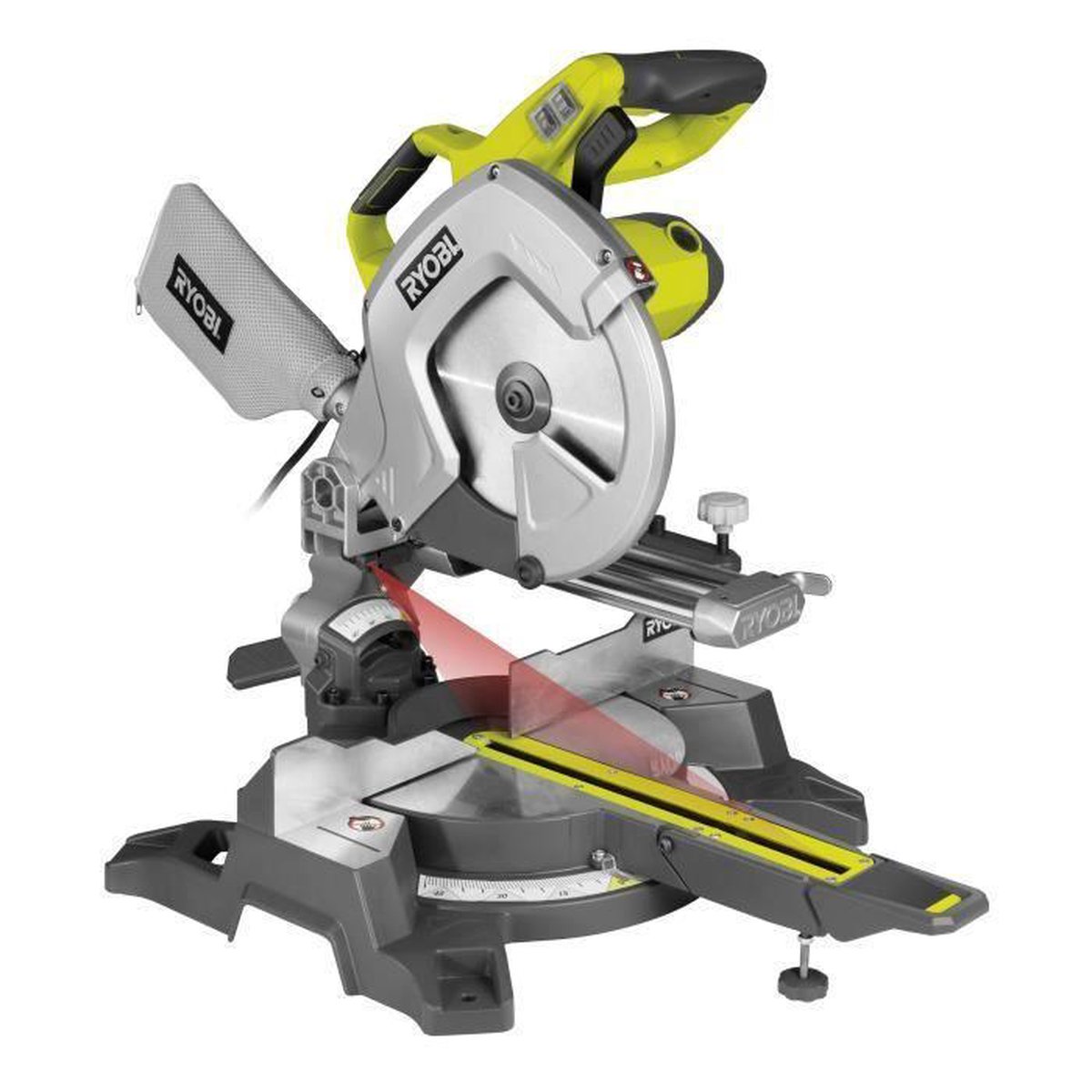 Ryobi EMS254L 2000 W compacte afkort/verstekzaagmachine met laser