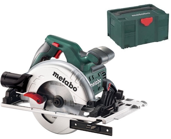 Metabo KS 55 FS 1200 watt Handcirkelzaag | in Metaloc | + geleiderail