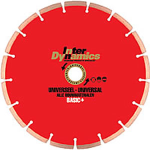 Inter Dynamics Universeel Basic+ 125mm Diamantschijf | Gesegmenteerd