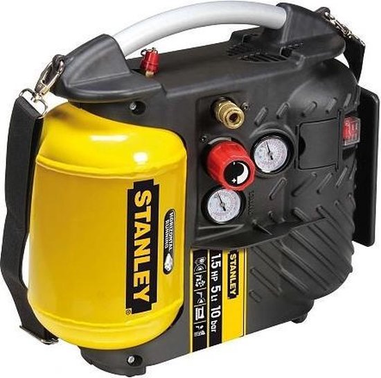 Stanley DN 200/10/5 Airboss - Zwart