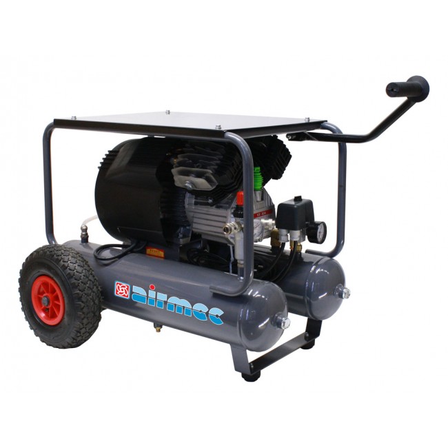 Airmec KA 210360 MP Mobiele oliegesmeerde zuigercompressor | 360 l/min