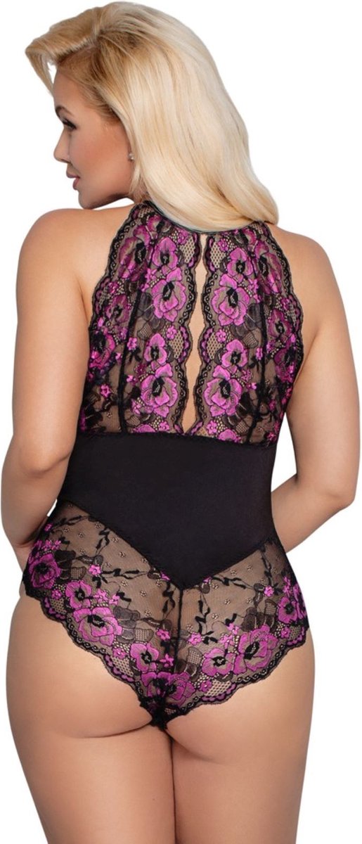 Cottelli Collection Kanten Body - Zwart