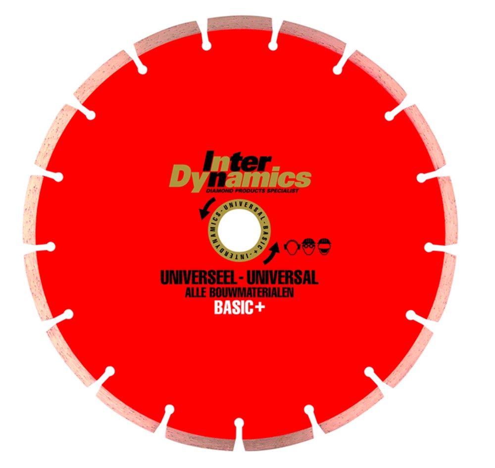 Inter Dynamics Diamantzaag Universeel Basic+ 350x20mm