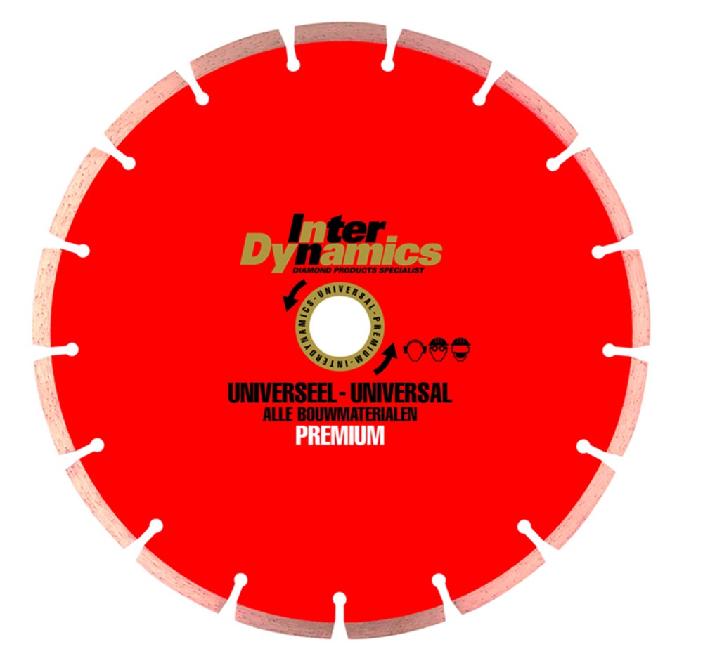 Inter Dynamics Diamantzaag Universeel Premium 350x25,4mm