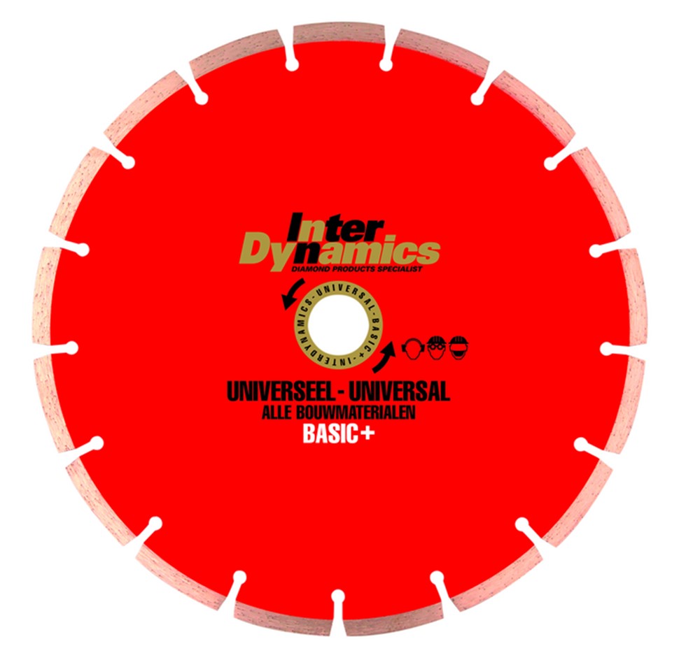 Inter Dynamics Diamantzaag Universeel Basic+ 300x25,4mm