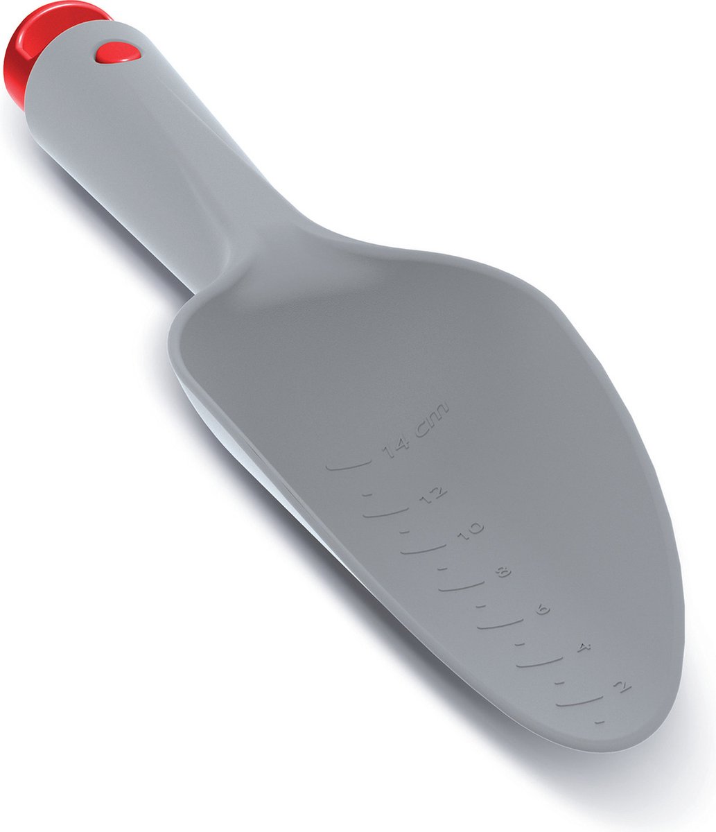 Prosperplast Set Van 2 Grijze Kunststof Tuinscheppen 31 Cm Verschillende Breedtes - Harken - Grijs