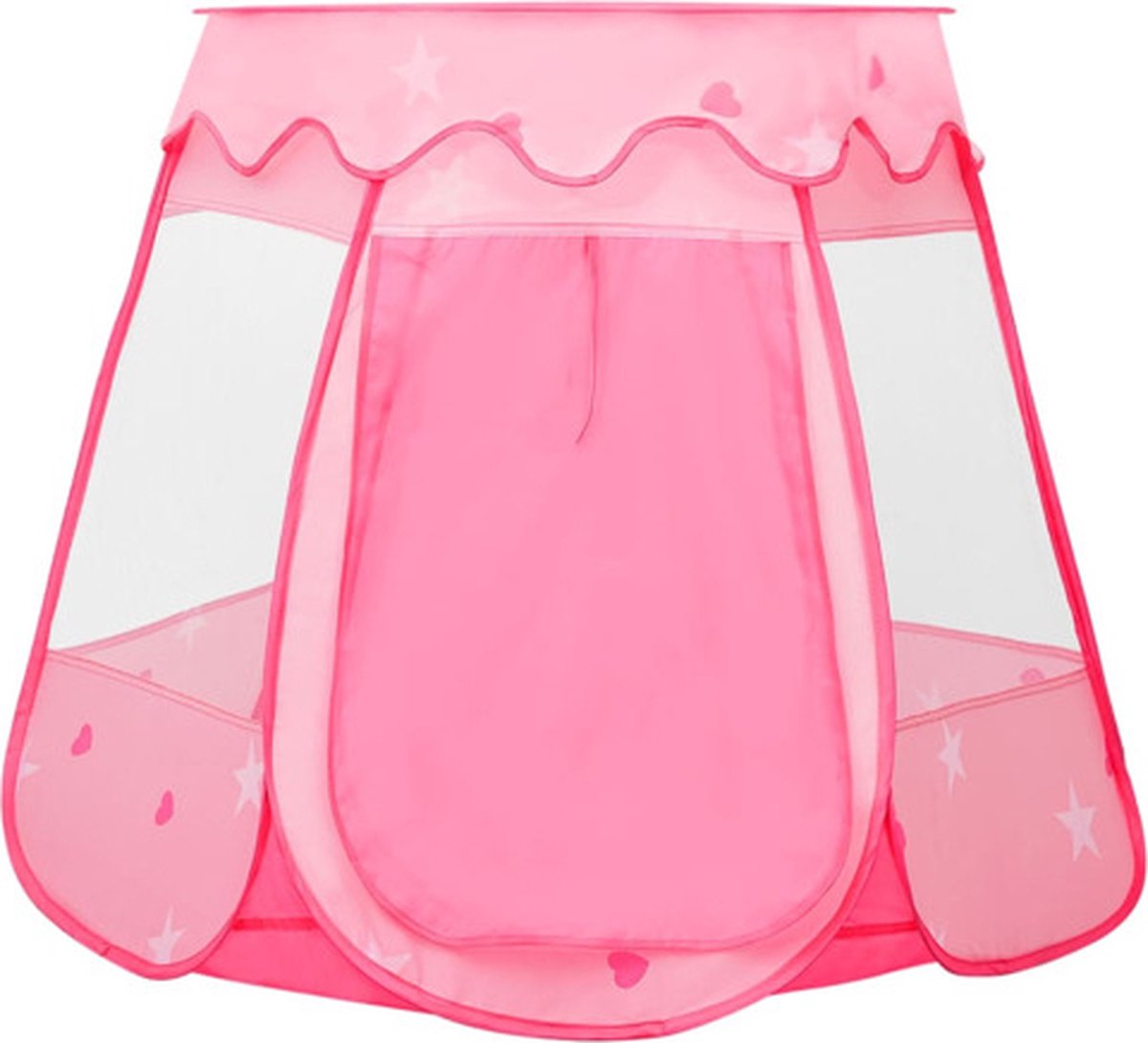 Vidaxl Kinderspeeltent 102x102x82 Cm - Roze