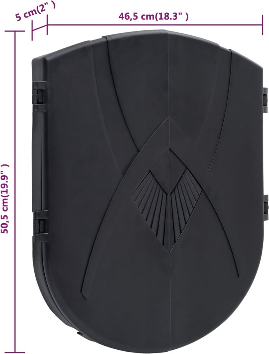 Vidaxl Dartbord Elektrisch Met Darts Polypropeen Zwart