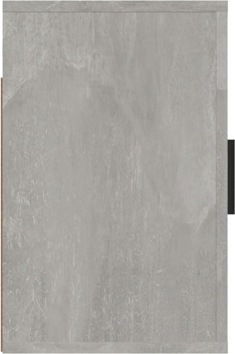 Vidaxl Nachtkastjes 2 St Wandgemonteerd 50x30x47 Cm Beton - Grijs