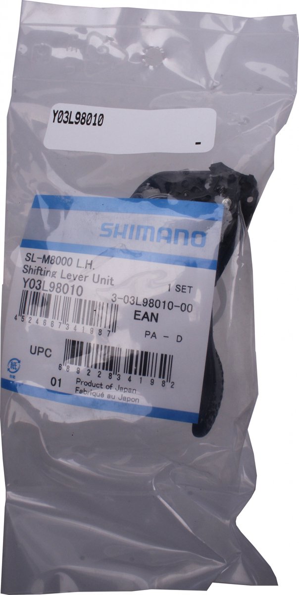 Shimano Remhuis Xt Sl-m8000 Schakelunit Links 7-delig - Zwart