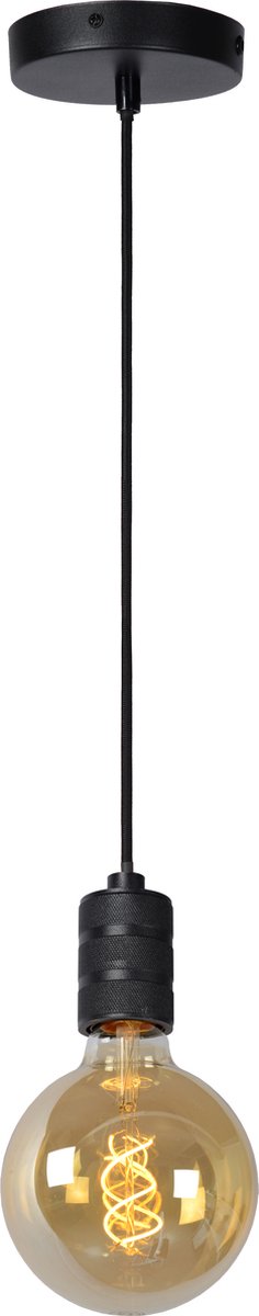 Lucide Jova Pendel E27 - Zwart