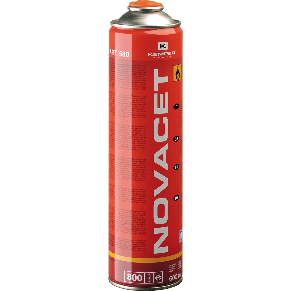 GYS 600mL CARTRIDGE (330gr gas) NOVACET GAS