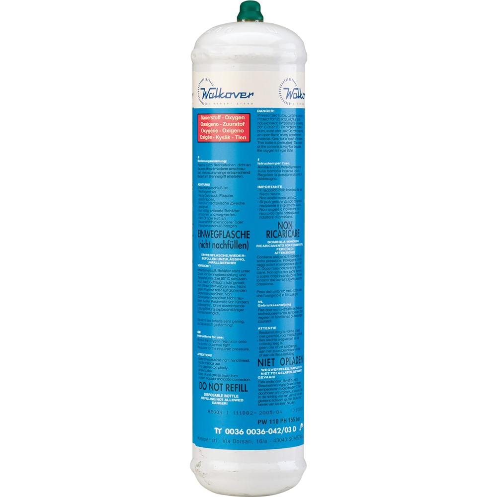 GYS OXYGEN BOTTLE - NON RECHARGEABLE - 110L