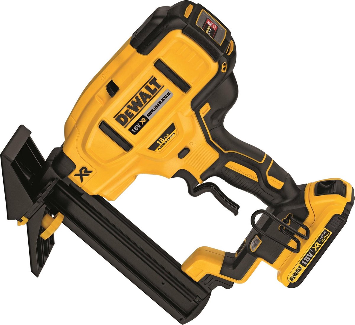 DeWalt DCN682D2 Vloernietmachine | 2x 18 V 2.0 Ah XR Li-Ion | +Tstak