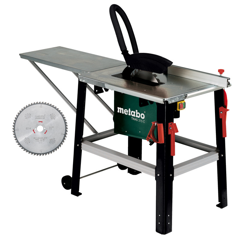 Metabo TKHS 315 C 2,0 WNB SET Tafelcirkelzaag | 2000w + extra zaagblad (48-tands)