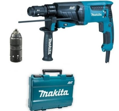 Makita HR2631FT combihamer verwisselbare boorkop