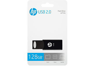 HP USB 2.0 v212w 128 GB - Negro