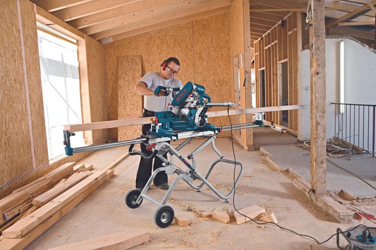 Bosch GTA 2500 W | onderstel voor Afkortzaag