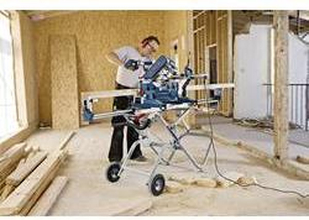 Bosch GTA 2500 W | onderstel voor Afkortzaag