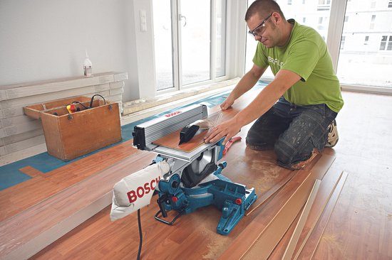 Bosch GTM 12 JL Combinatiezaag | 305mm 1800w | + onderstel GTA 2600