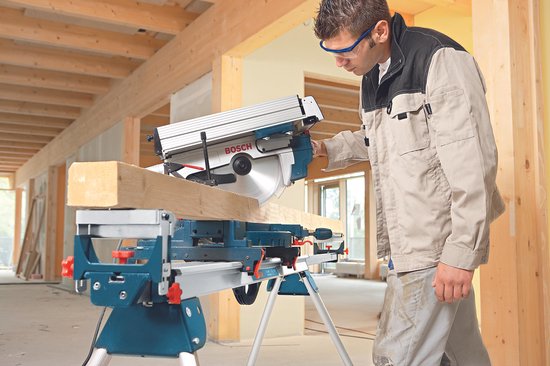 Bosch GTM 12 JL Combinatiezaag | 305mm 1800w | + onderstel GTA 2600