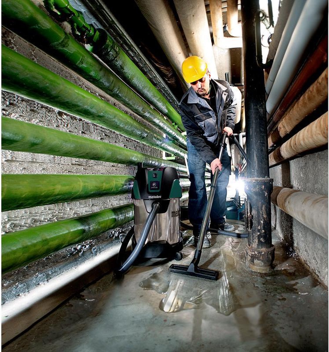 Metabo ASA 30 L PC Inox Bouw alleszuiger | 30 L | 1250 Watt