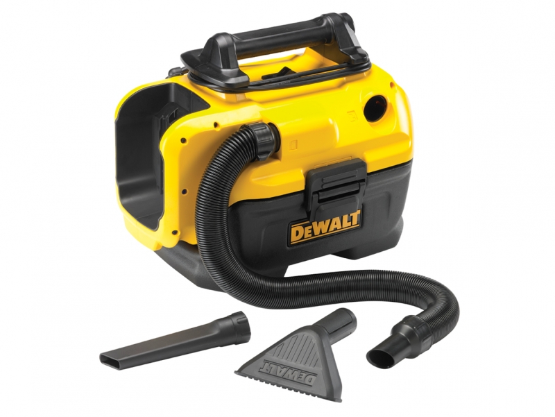 DeWalt DCV582 nat- en droogzuiger op accu of op stroom