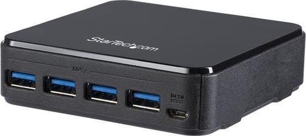 Startech .com 4x4 USB 3.0 Sharing Switch voor randapparatuur - Zwart