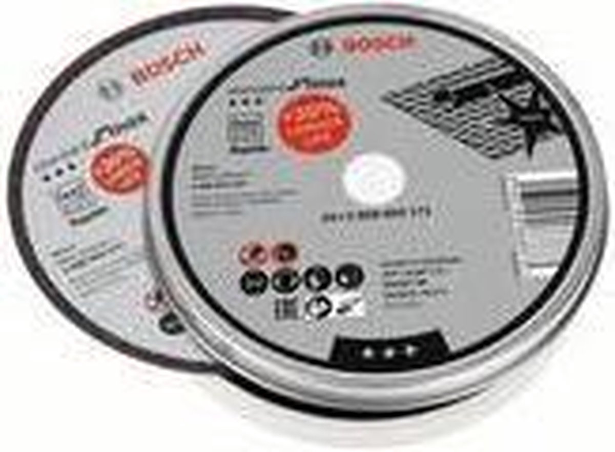 Bosch Bosch doorslijpschijven metaal inox 125mm x 1 mm | per 10