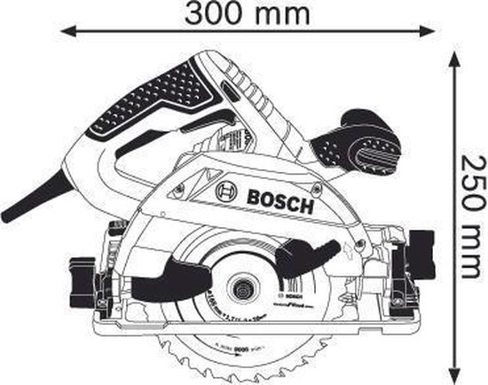 Bosch GKS 55+ GCE cirkelzaag | 1.350w | In L-boxx