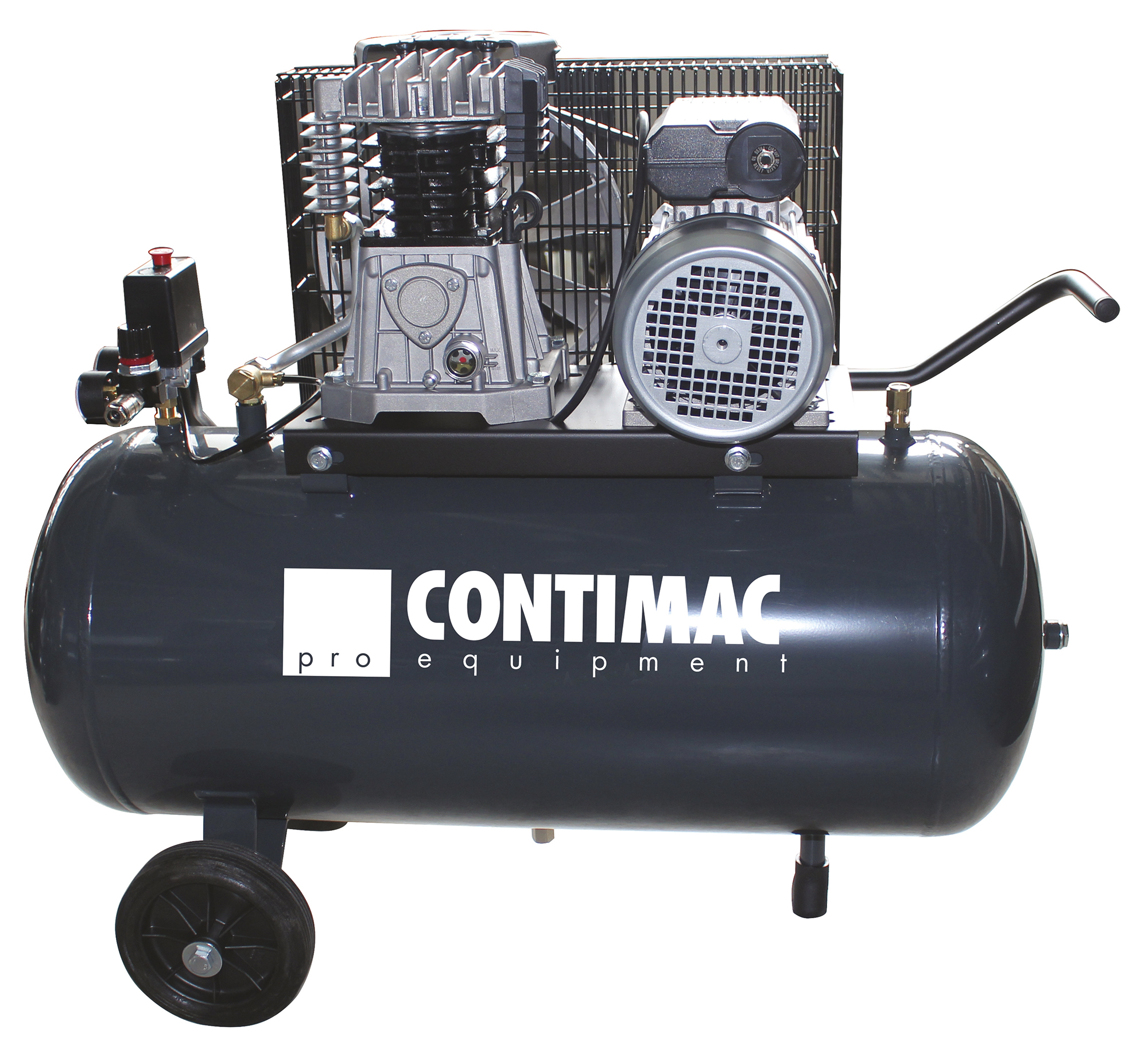 Contimac CM 454/10/100 W Compressor - 3 PK - 10 Bar - 450 L/min - 100 L