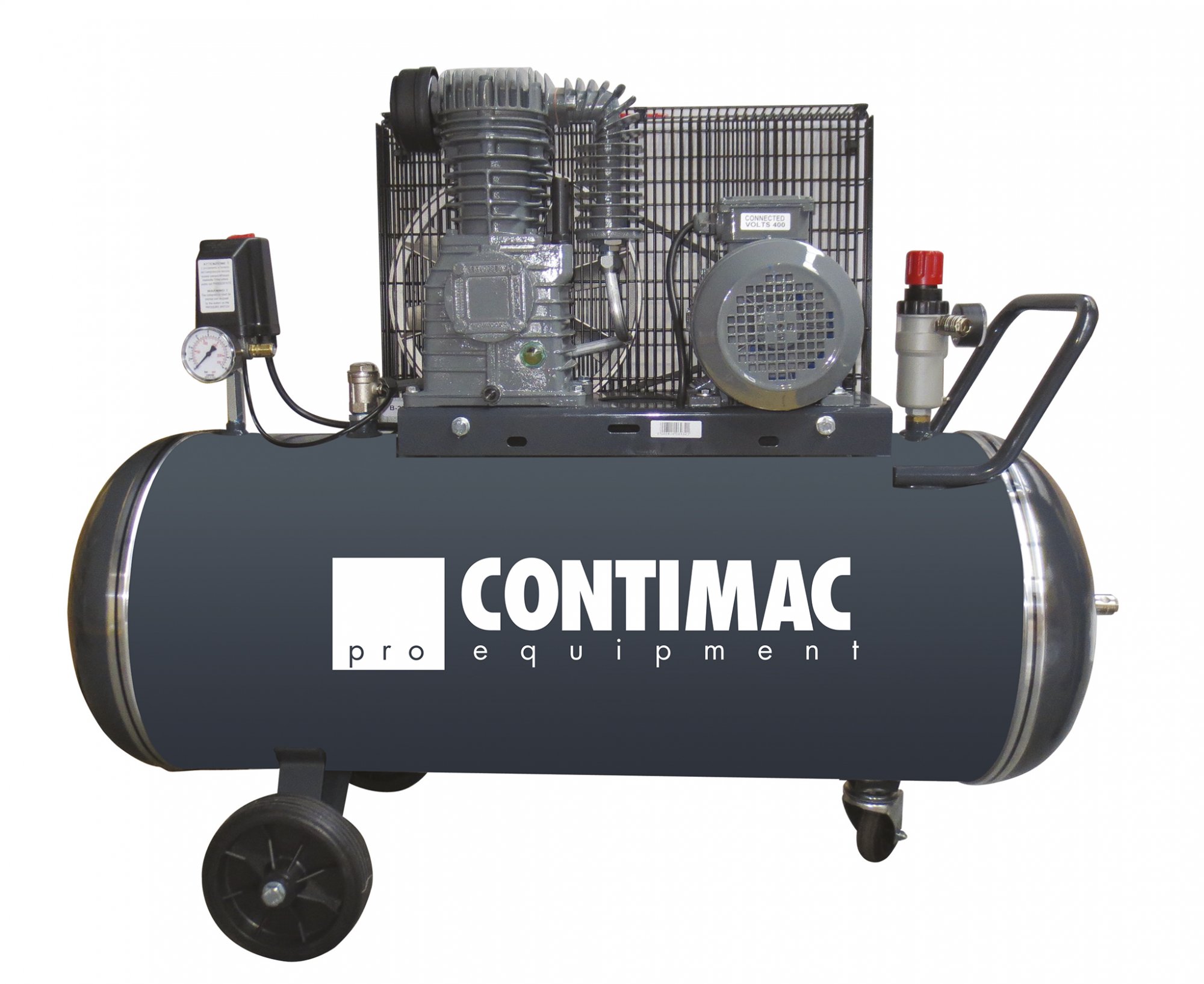 Contimac CM 505/10/100 W Compressor - 3 PK - 10 Bar - 500 L/min - 100 L