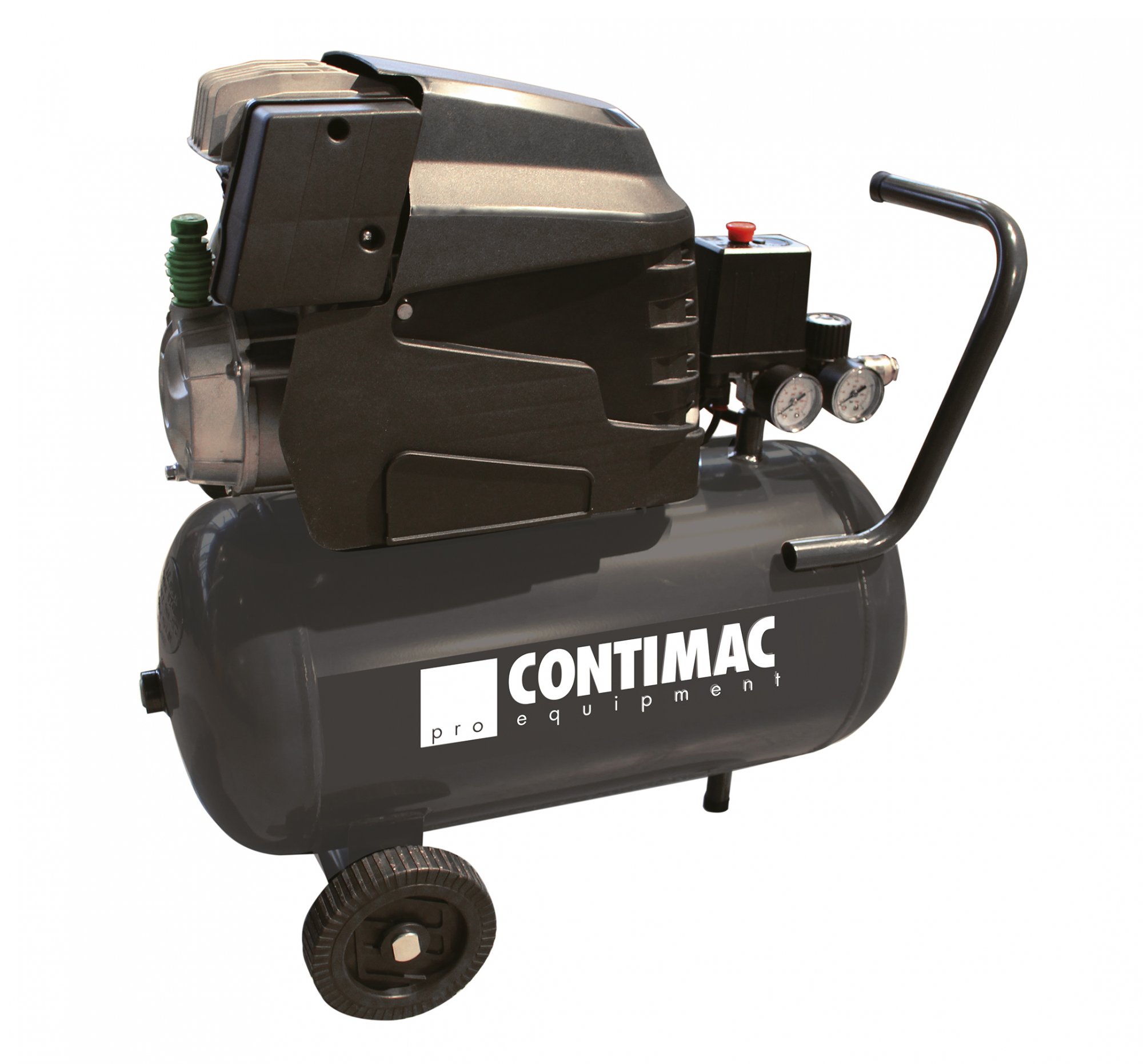 Contimac CM 250/8/24 W Compressor - 2 PK - 8 Bar - 250 L/min - 24L