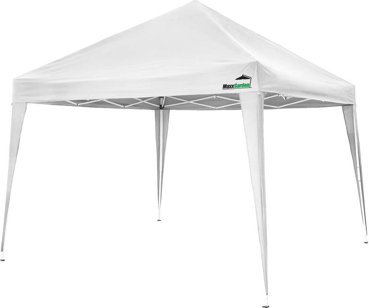 MaxxGarden Easy-up Partytent - 300 X 300 X 250 Cm - Opvouwbaar - Wit