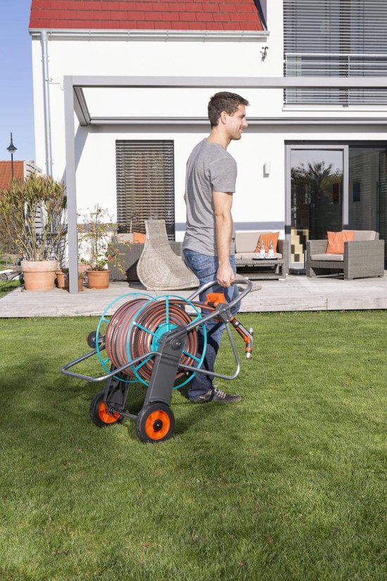 GARDENA Metalen Slangenwagen 100