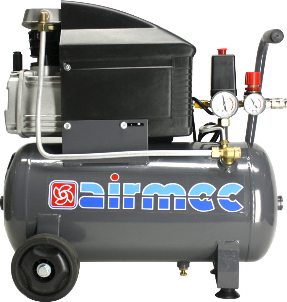 Airmec KA 25200 Mobiele oliegesmeerde zuigercompressor | 200 l/min