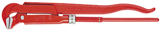 Knipex Pijptang 90ø rood poedergecoat 420 mm