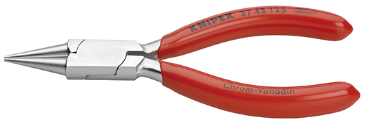 Knipex Grijptang ronde spitse bek 125 mm