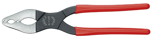 Knipex Conustang zwart geatramenteerd met kunststof bekleed 200 mm