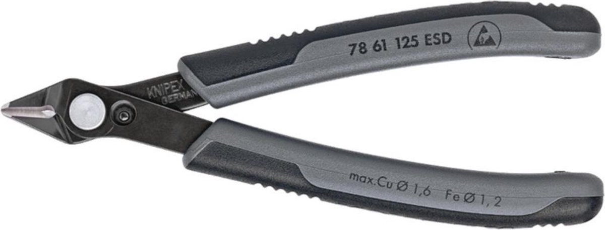 Knipex Zijsnijtang 64 HRC 125 mm ESD