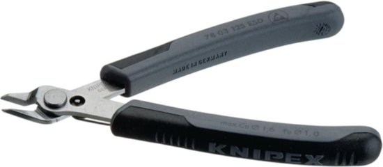 Knipex Zijsnijtang INOX 54 HRC 125 mm ESD