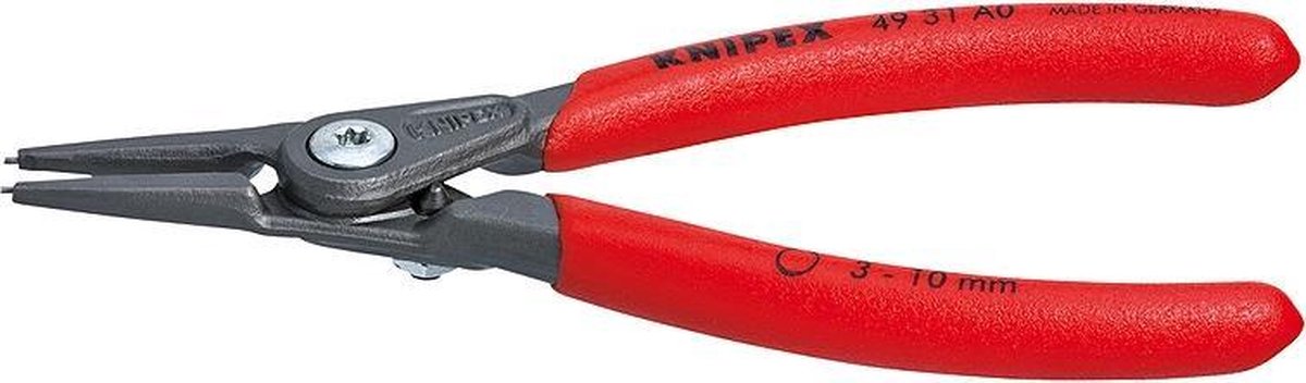 Knipex Precisie-borgveertang grijs geatramenteerd 140 mm