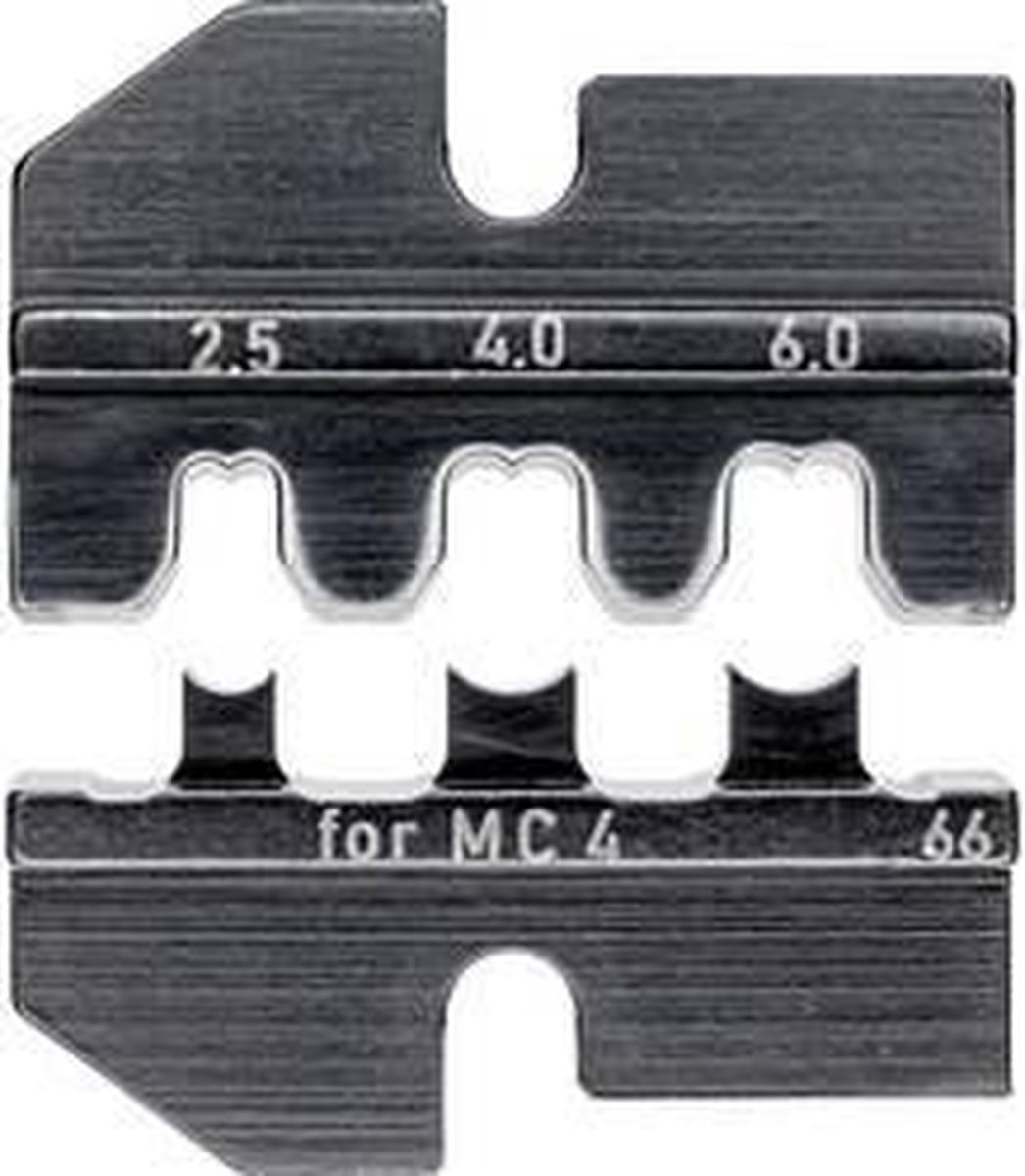 Knipex Krimpprofiel voor solar connectors MC4 (Multi-Contact)