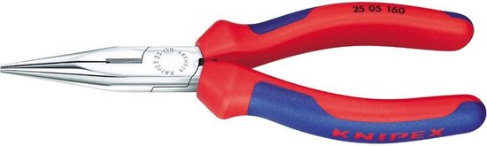 Knipex Radiotang recht + zijsnijder 160 mm