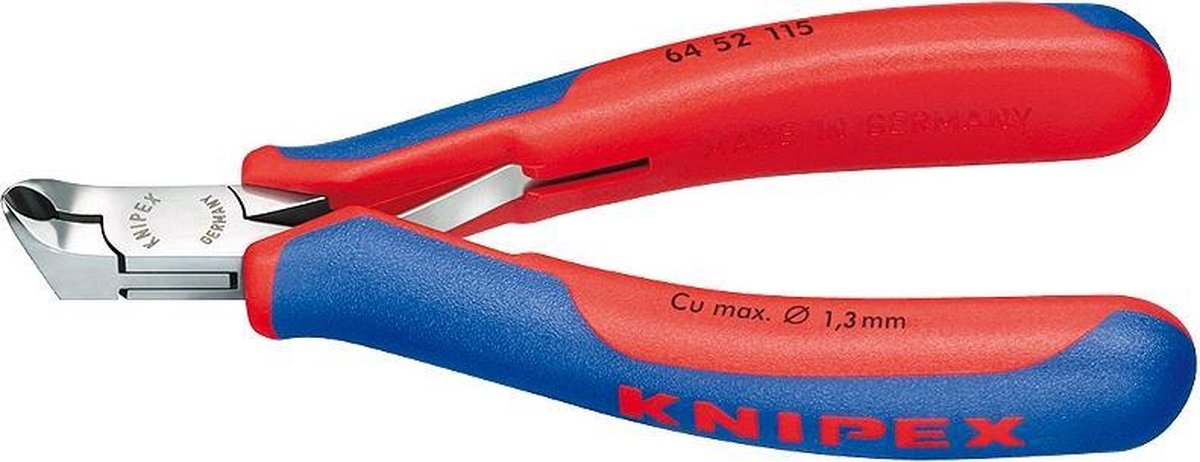 Knipex Elektronica-voorsnijtang met meer-componentengrepen 115 mm