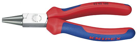 Knipex Rondbuigtang zwart geatramenteerd met meer-componentengrepen 140 mm