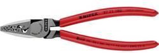 Knipex Krimptang voor adereindhulzen met kunststof bekleed 180 mm