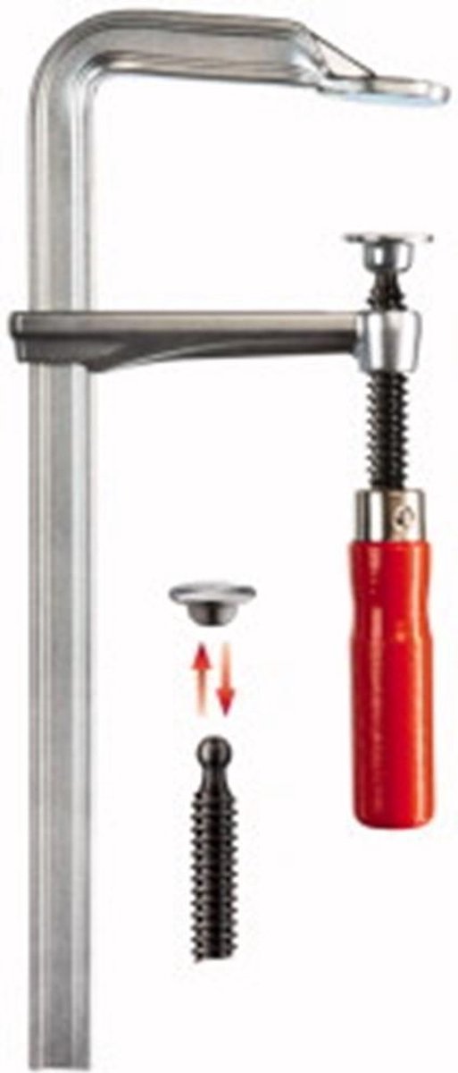 Bessey Geheel stalen lijmtang GZ 500/120