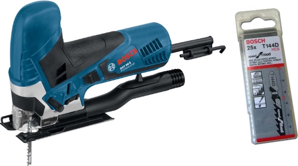 Bosch GST 90 E decoupeerzaag | 650w | in Koffer | + 25 zaagbladen
